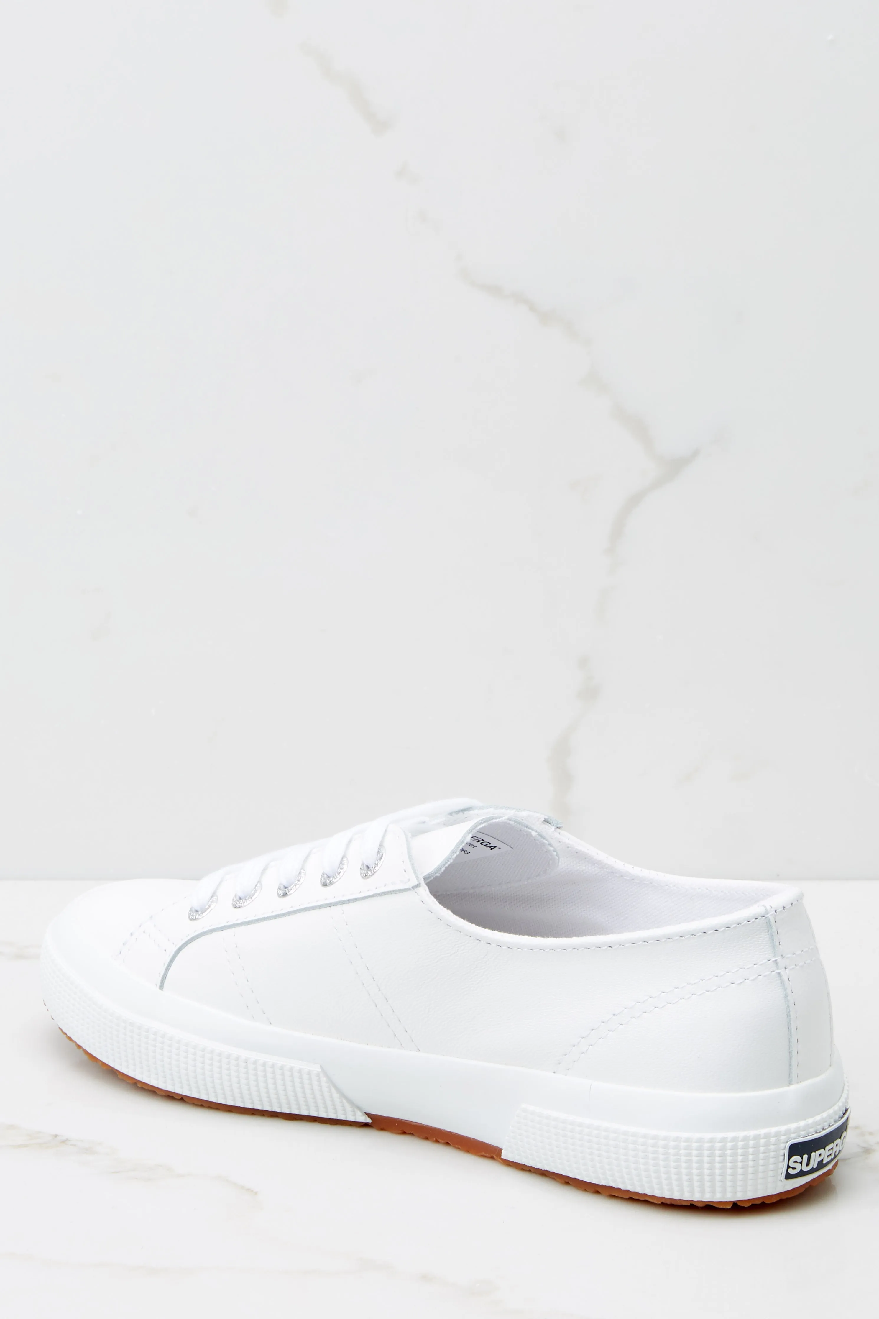 2750 Nappa White Leather Sneakers