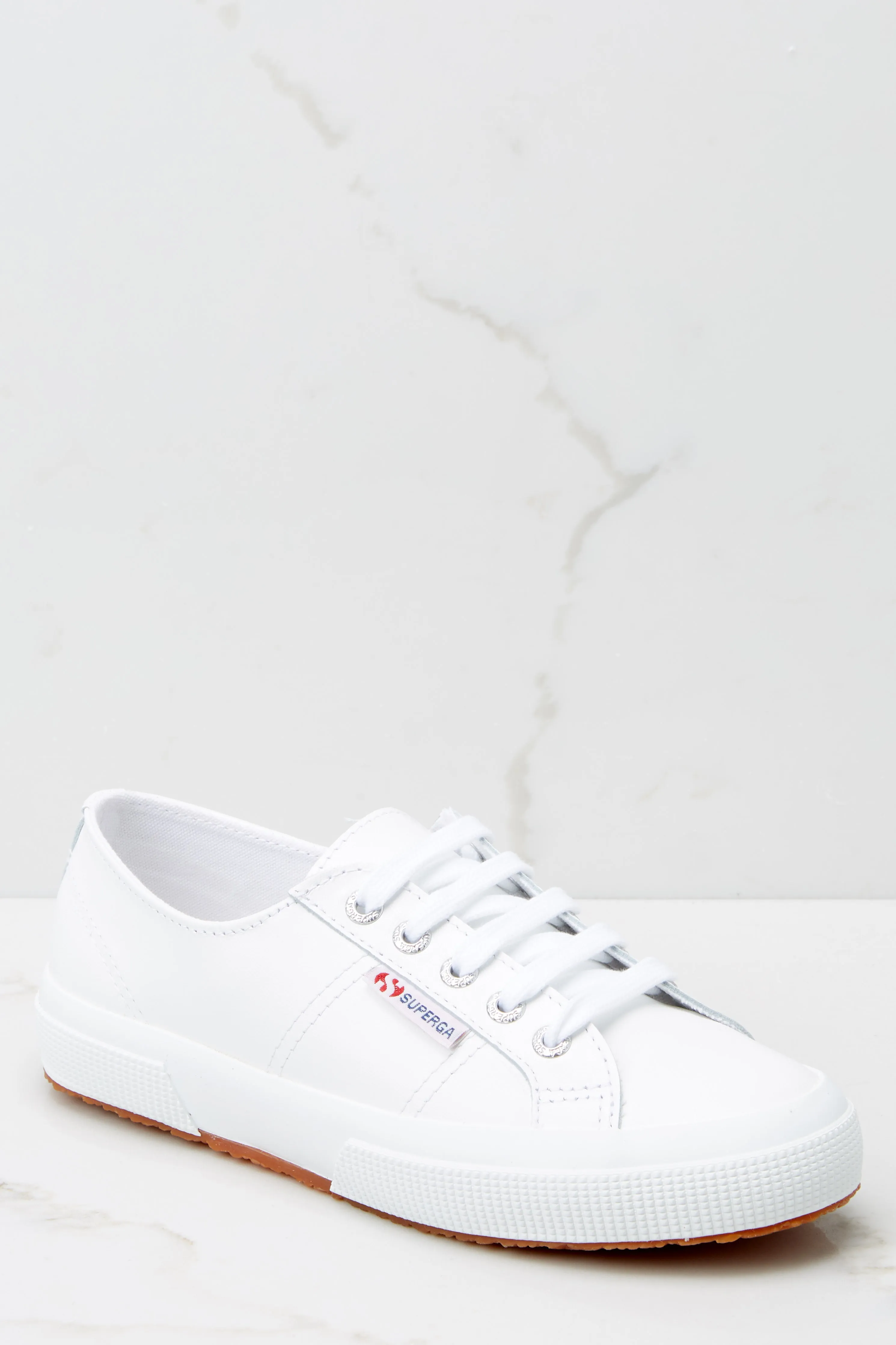 2750 Nappa White Leather Sneakers