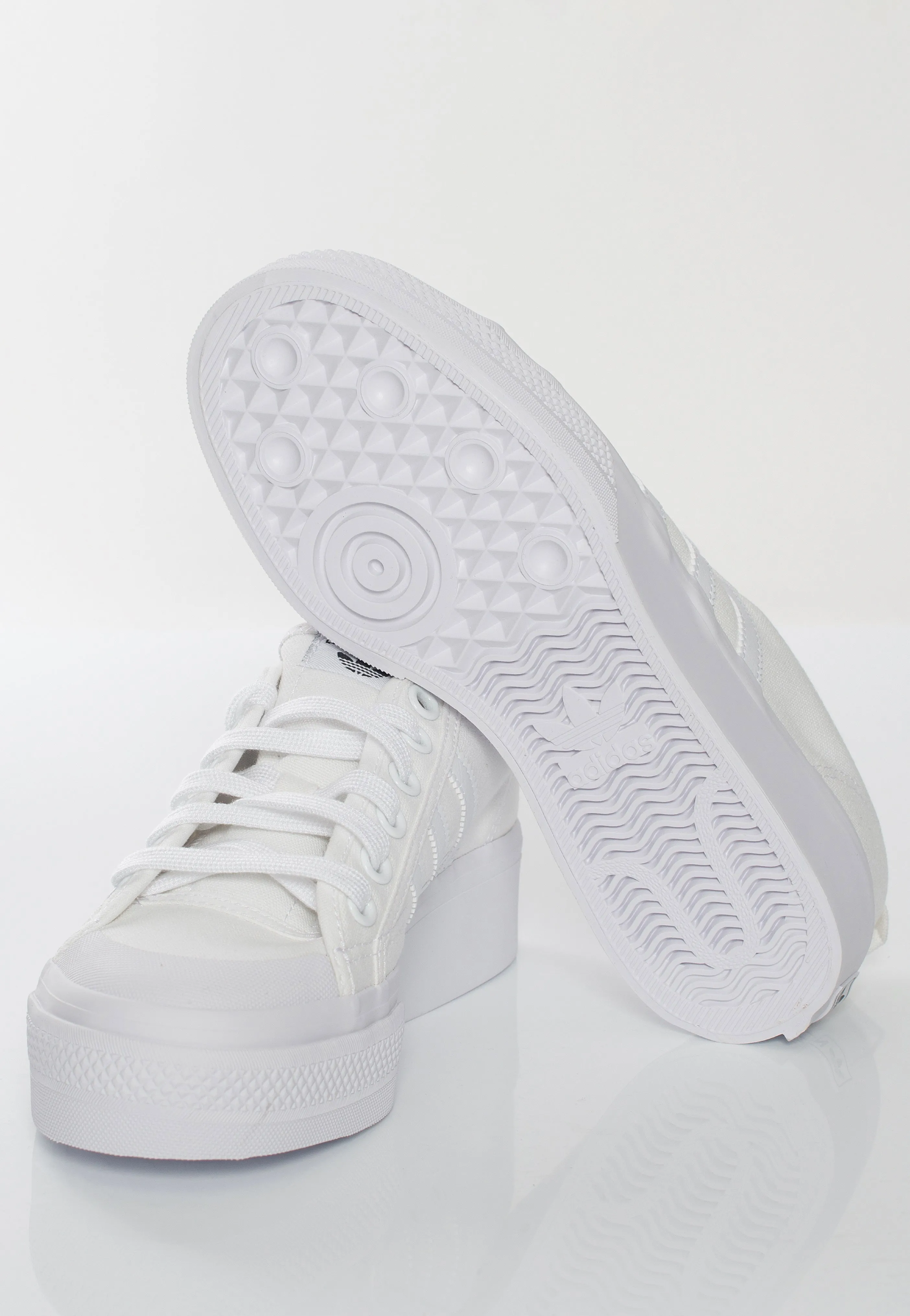 Adidas - Nizza Platform W Ftwr White/Ftwr White/Ftwr White - Girl Shoes