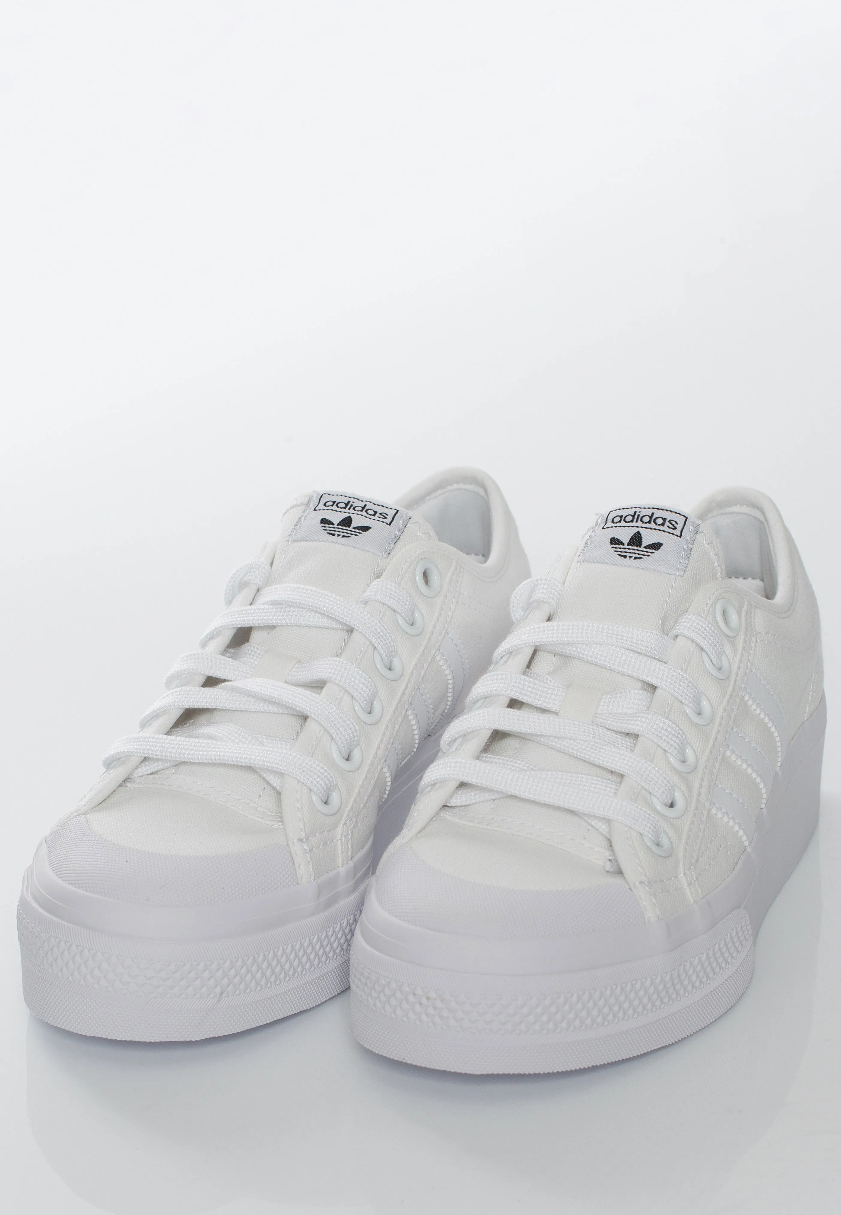 Adidas - Nizza Platform W Ftwr White/Ftwr White/Ftwr White - Girl Shoes