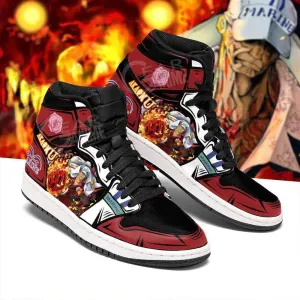 Admiral Sakazuki Akainu Sneakers Custom Anime OP Shoes