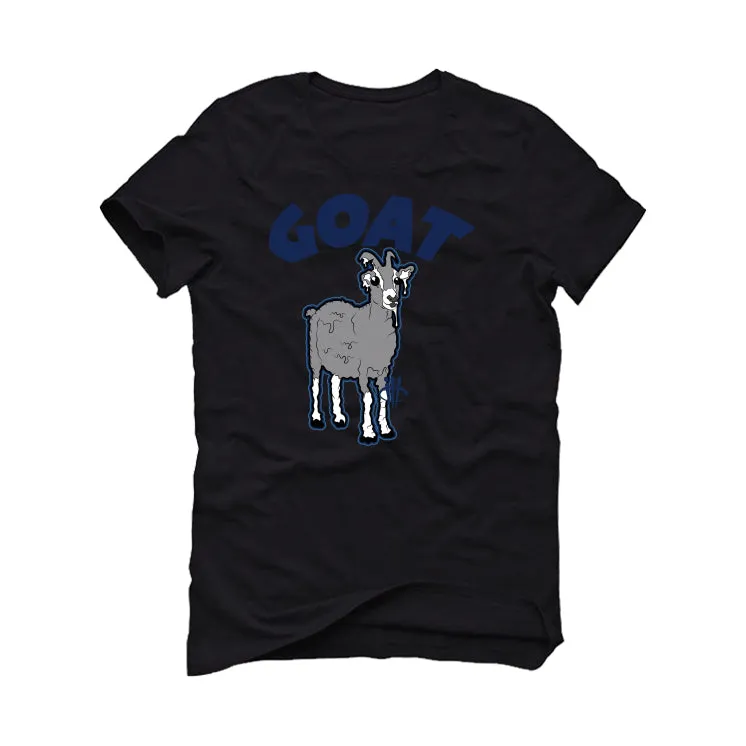 Air Jordan 1 High ‘85 “Georgetown” | illCurrency Black T-Shirt (GOAT)