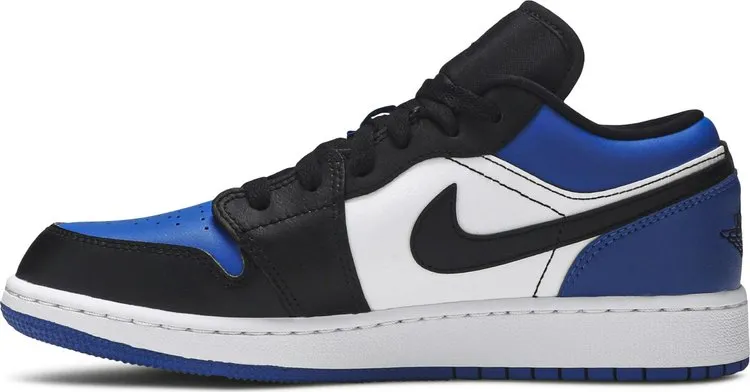 Air Jordan 1 Low GS Royal Toe Sneakers, Blue