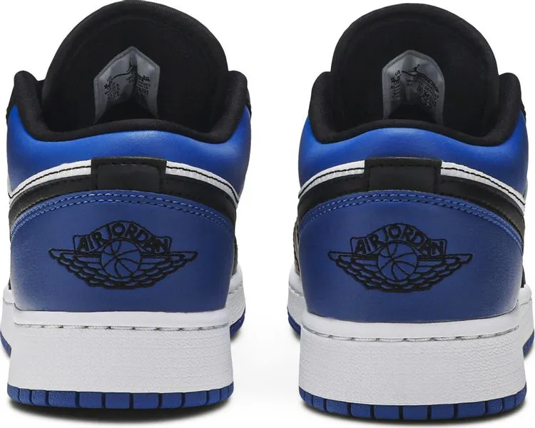 Air Jordan 1 Low GS Royal Toe Sneakers, Blue