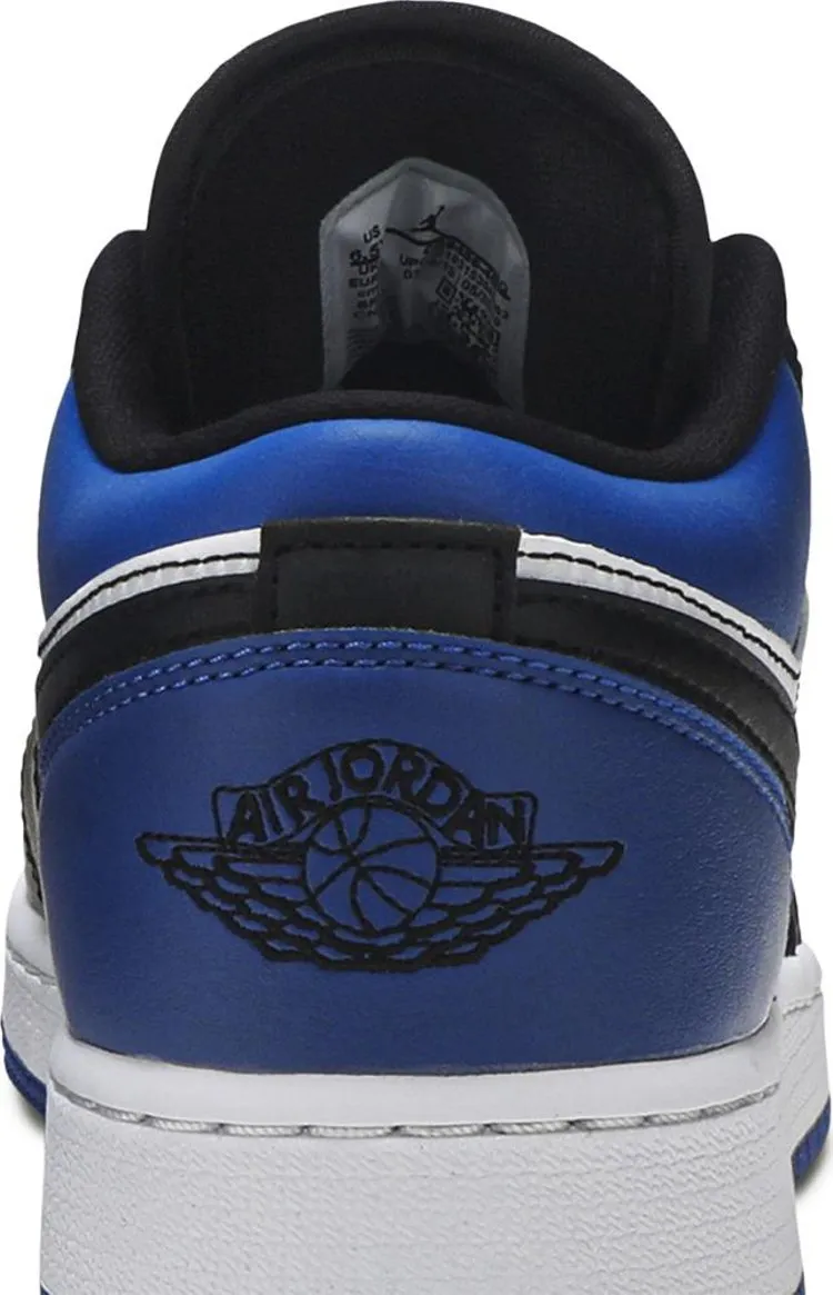 Air Jordan 1 Low GS Royal Toe Sneakers, Blue