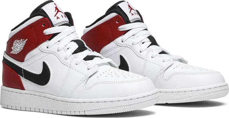 Air Jordan 1 Mid GS Chicago sneakers, white