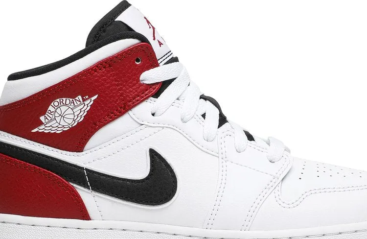 Air Jordan 1 Mid GS Chicago sneakers, white