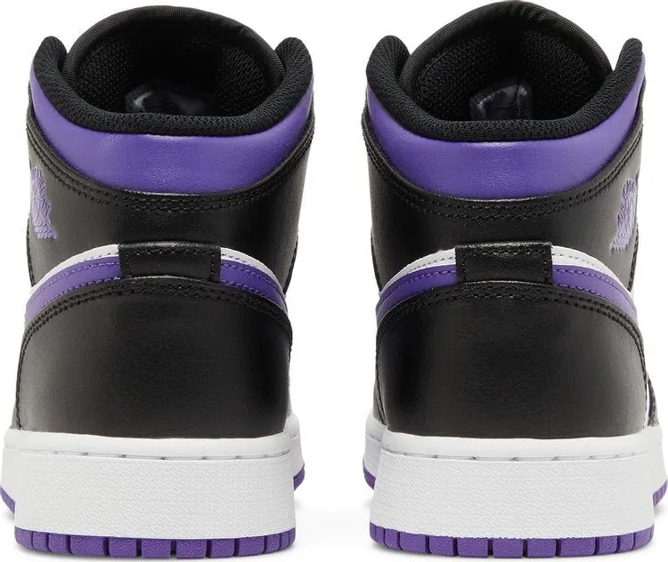 Air Jordan 1 Mid GS Dark Iris, purple