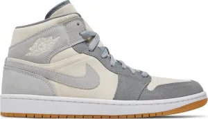 Air Jordan 1 Mid SE Coconut Milk Particle Gray