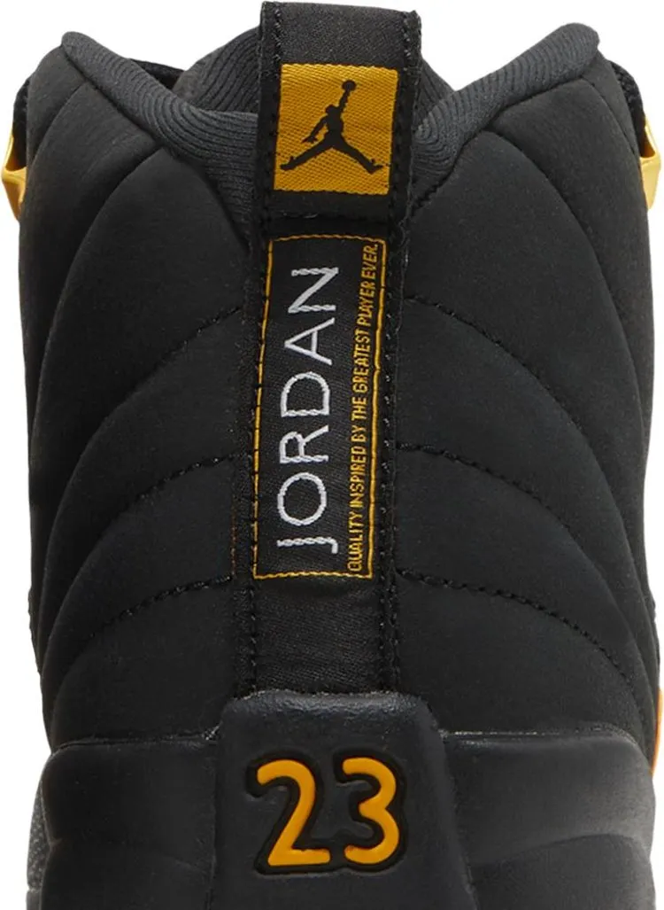 Air Jordan 12 Retro GS Black Taxi sneakers, black