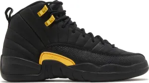 Air Jordan 12 Retro GS Black Taxi sneakers, black