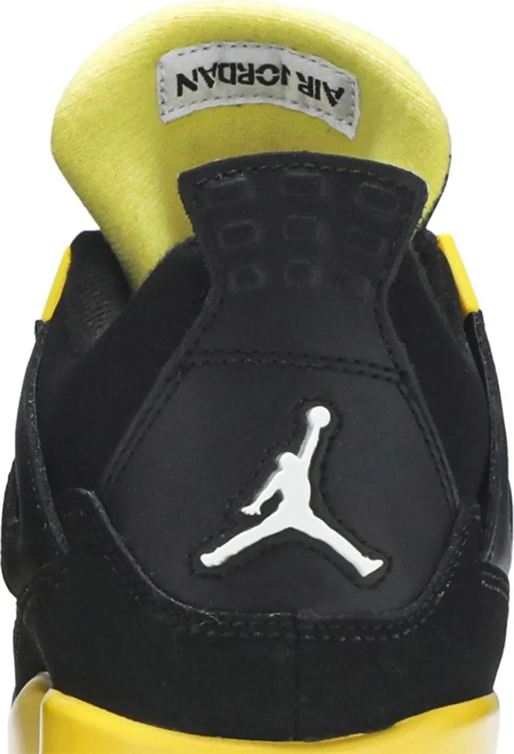 Air Jordan 4 Retro GS Thunder 2012 sneakers, black