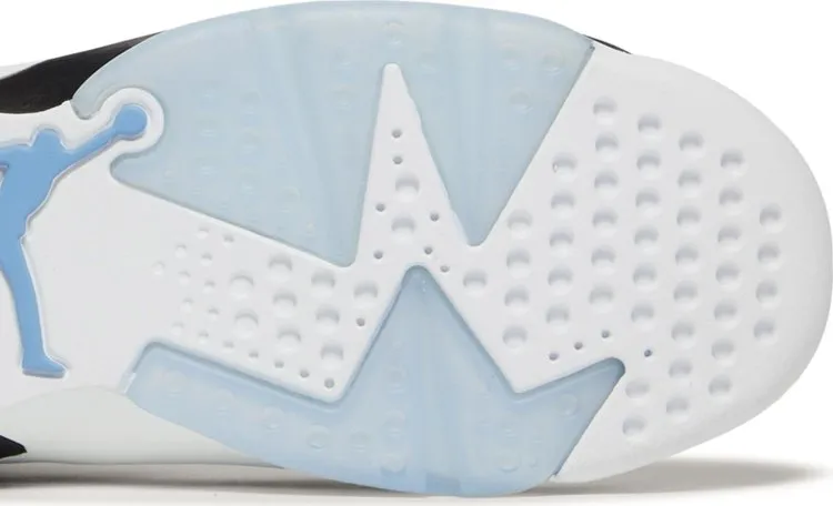 Air Jordan 6 Retro GS UNC Home sneakers, blue