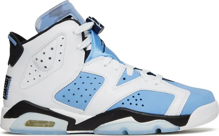 Air Jordan 6 Retro GS UNC Home sneakers, blue