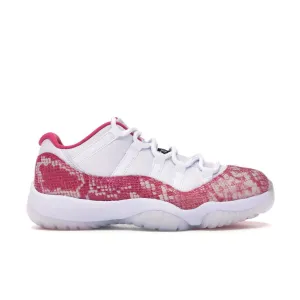 Air Jordan Retro 11 Low 'Pink Snakeskin" ( W )