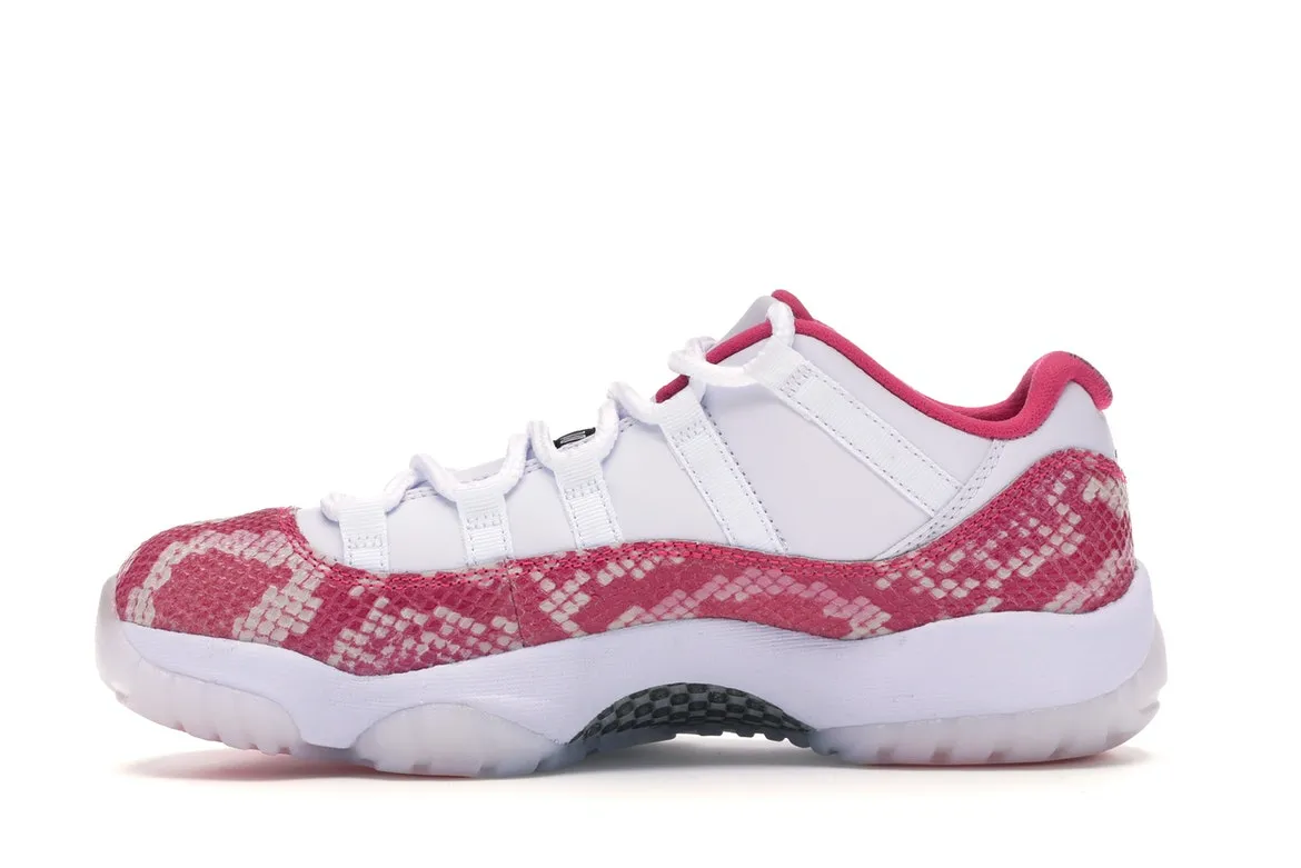 Air Jordan Retro 11 Low 'Pink Snakeskin" ( W )