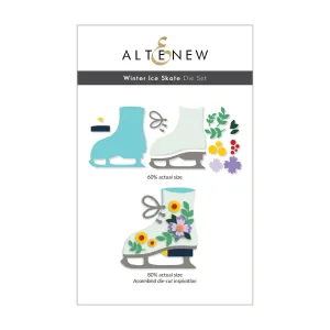 Altenew Winter Ice Skate Die Set*