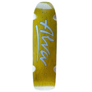 Alva 10" x 36.25" Short Stuff GOLD/SILVER Skateboard Deck