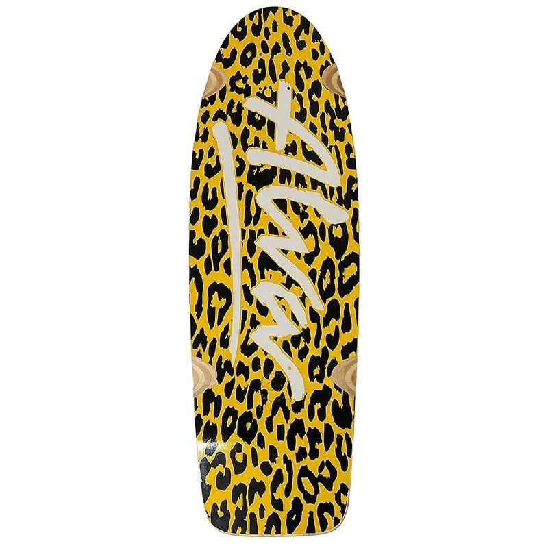 Alva 9.25" x 30" Leopard Lost Model 1979 Classic Yellow Skateboard Deck