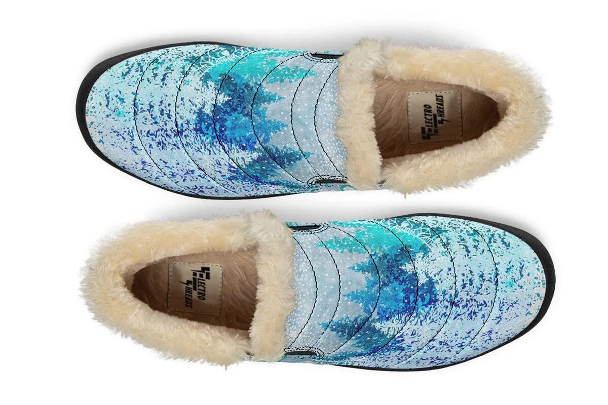 Among The Pines Mandala Winter Slippers