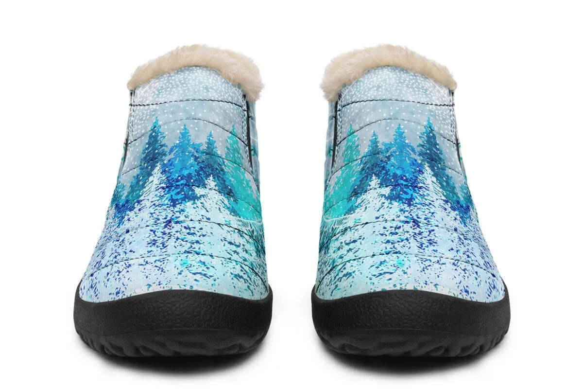 Among The Pines Mandala Winter Slippers