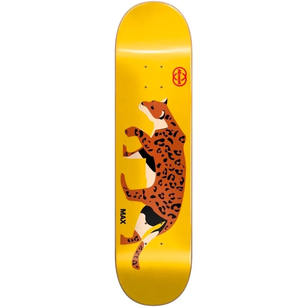 Animals R7 Max Geronzi Yellow 8.25" Skateboard Deck