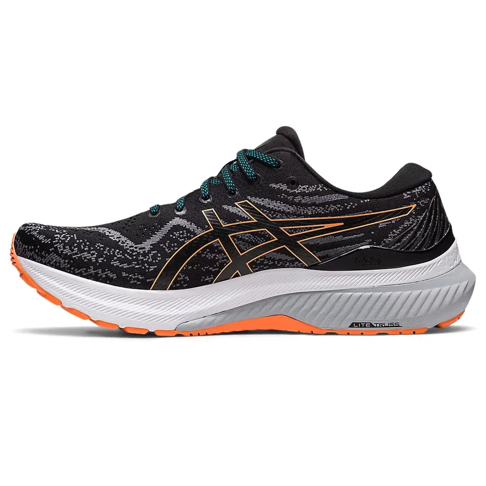 ASICS GEL-KAYANO 29 (M) - BLACK/SUN PEACH RUNNING SHOES