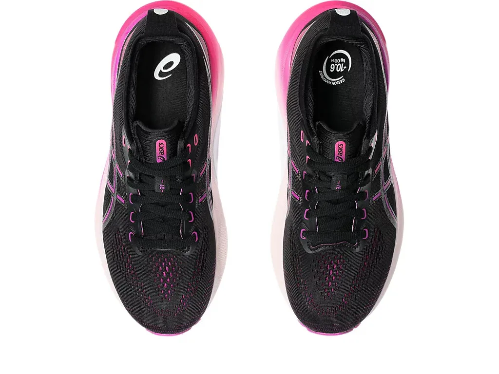 Asics | Gel-Kayano 31 | Women's | Black/Bold Magenta