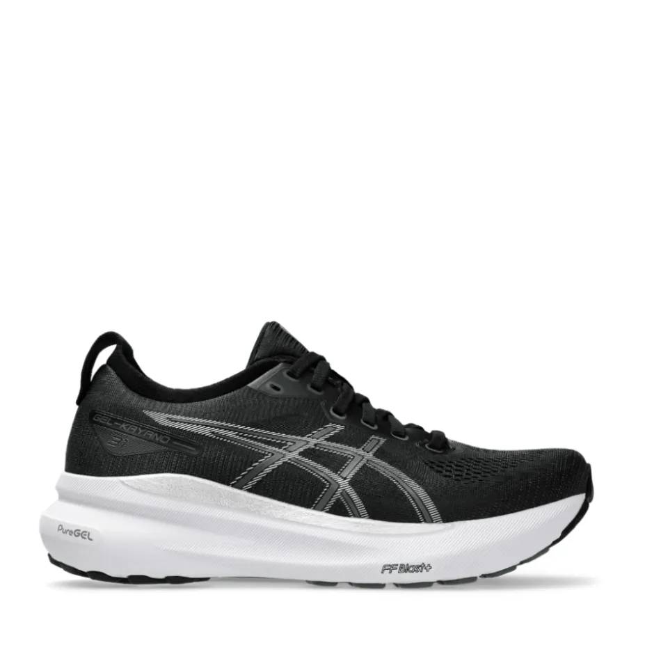 Asics Women's Gel-Kayano 31 Running Shoes Black/Pure Silver AW24