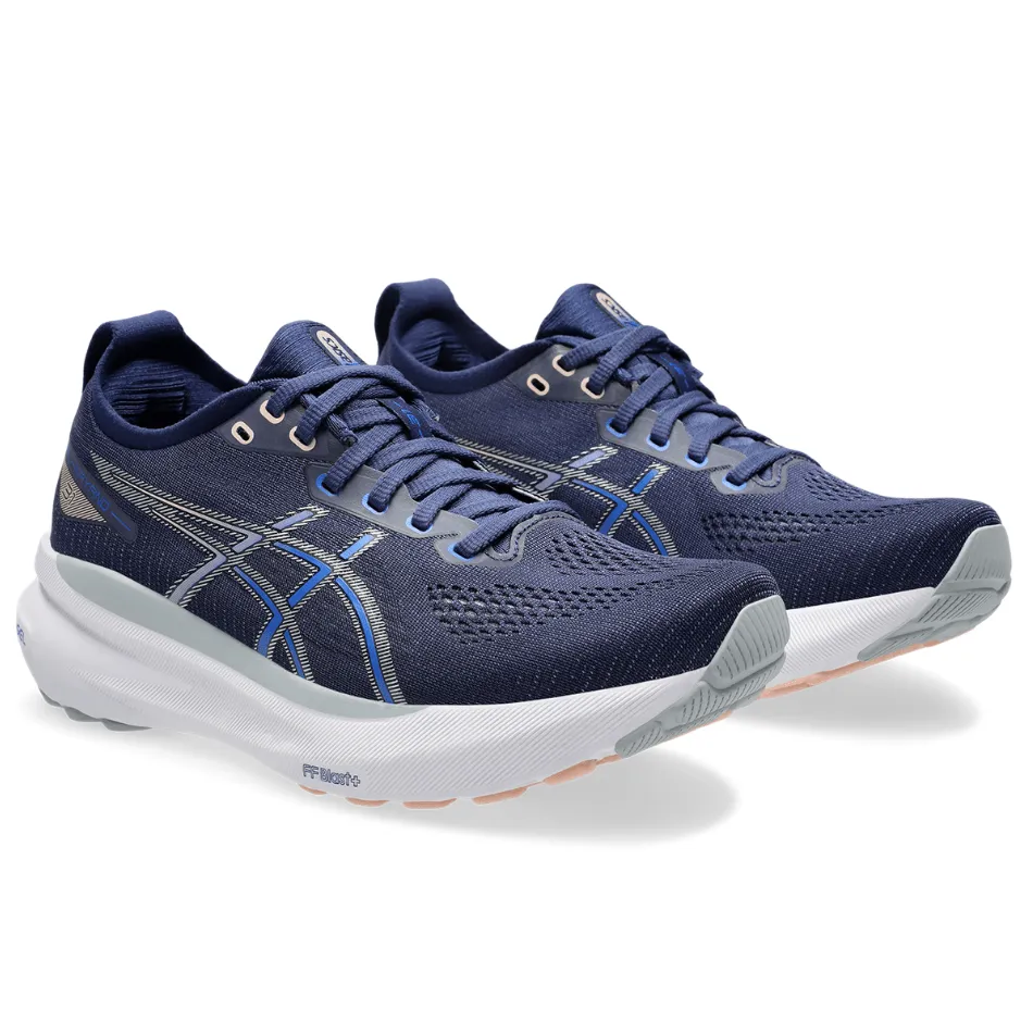 Asics Women's Gel-Kayano 31 Running Shoes in Indigo Blue/Pure Silver SS25