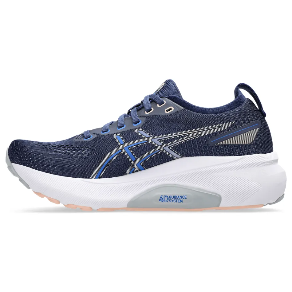 Asics Women's Gel-Kayano 31 Running Shoes in Indigo Blue/Pure Silver SS25