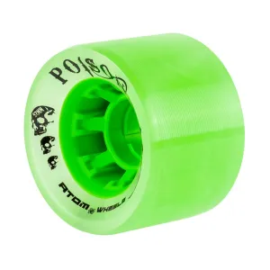 Atom Poison Wheels Green 84A - 4 pack