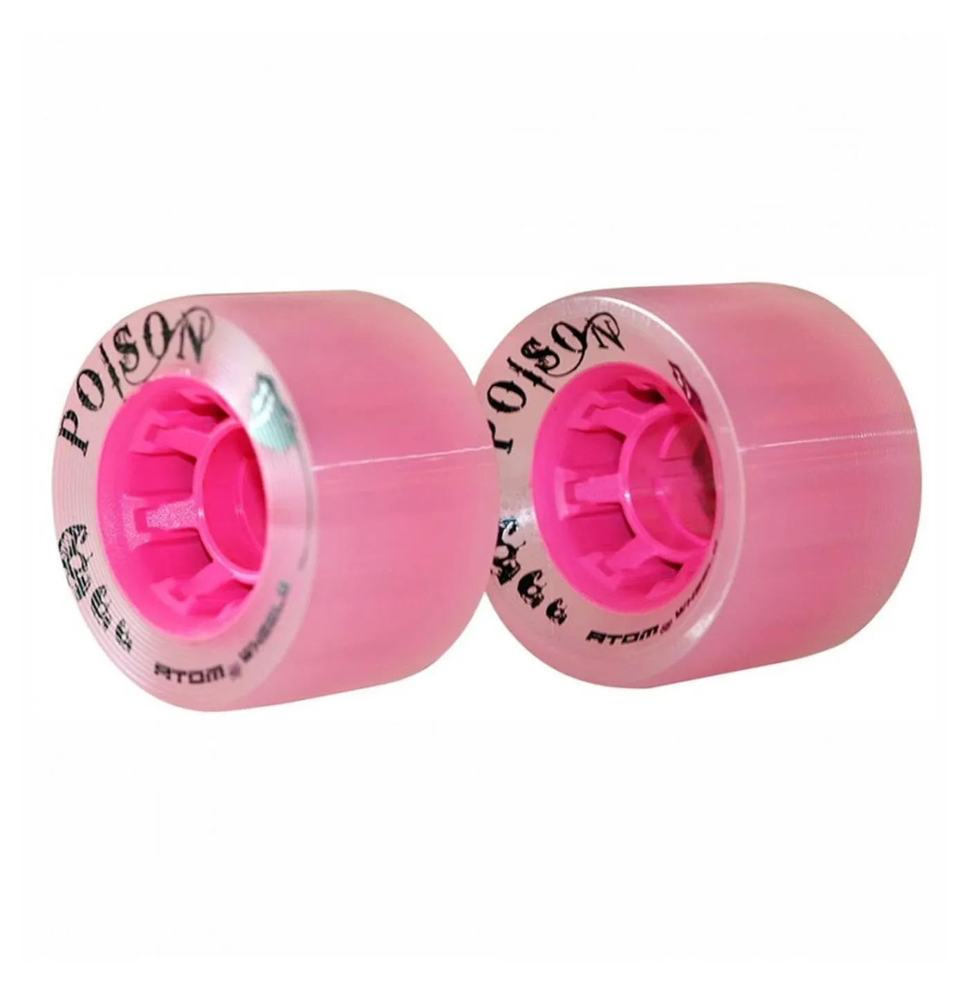 Atom Poison Wheels Pink 84A - 4 pack