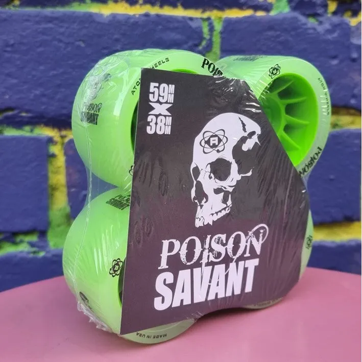 Atom Savant Poison Wheels 84A - 4 pack