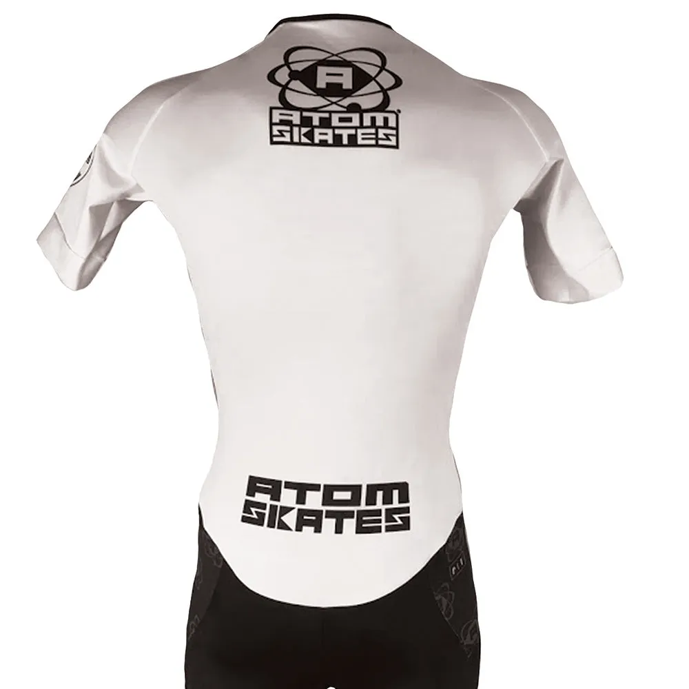 Atom Skates Skinsuit White/Black