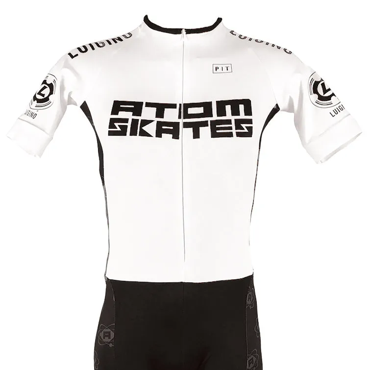 Atom Skates Skinsuit White/Black