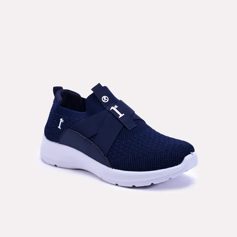 Audrina Blue Slip On Sneakers 0440730