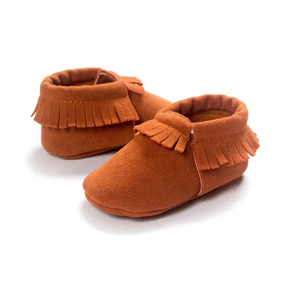 Baby Prewalker Anti-Skid Shoes - Moccasin