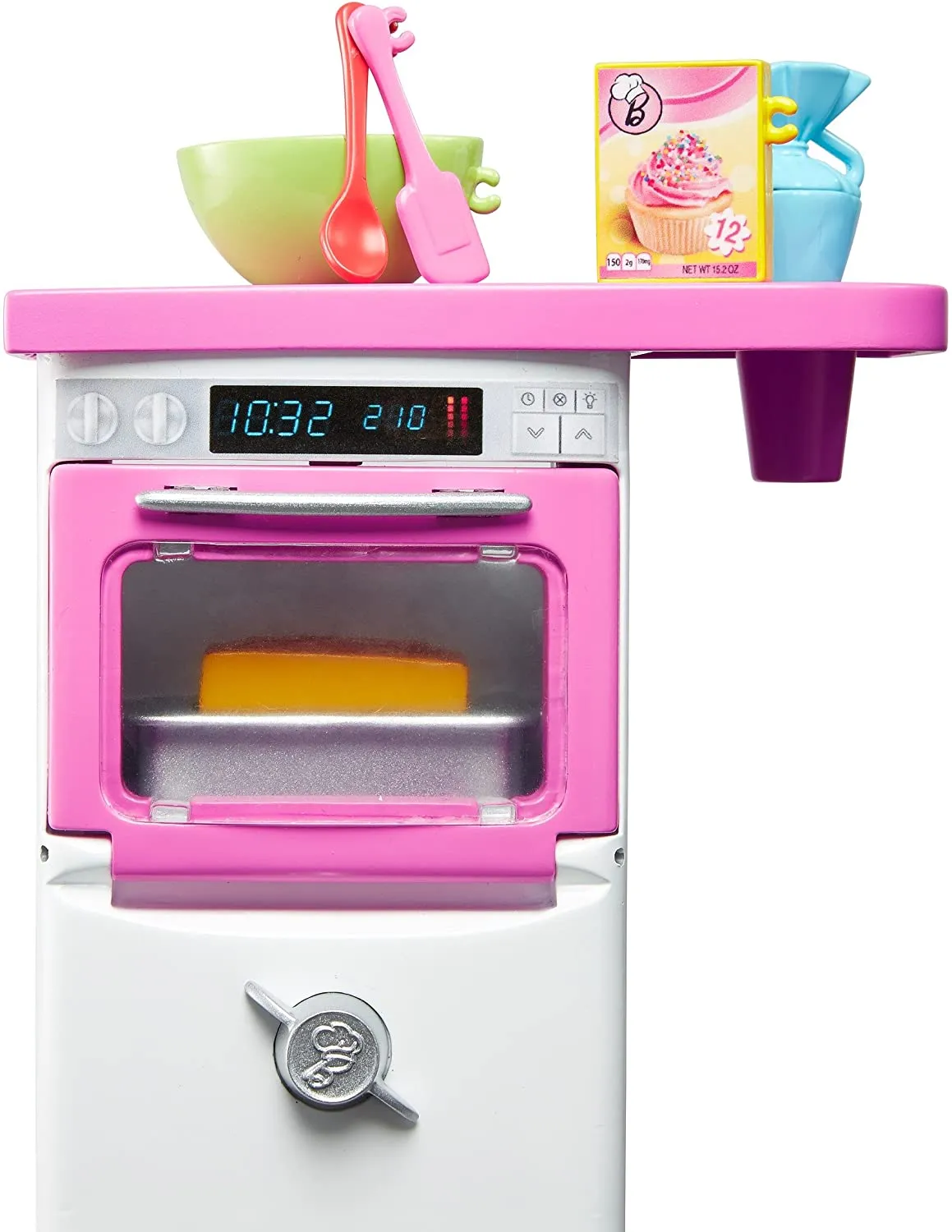 Barbie Doll with Oven and Rising Food