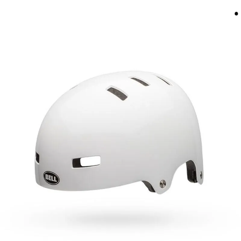 Bell Bike Local Bicycle Helmets Gloss White Medium