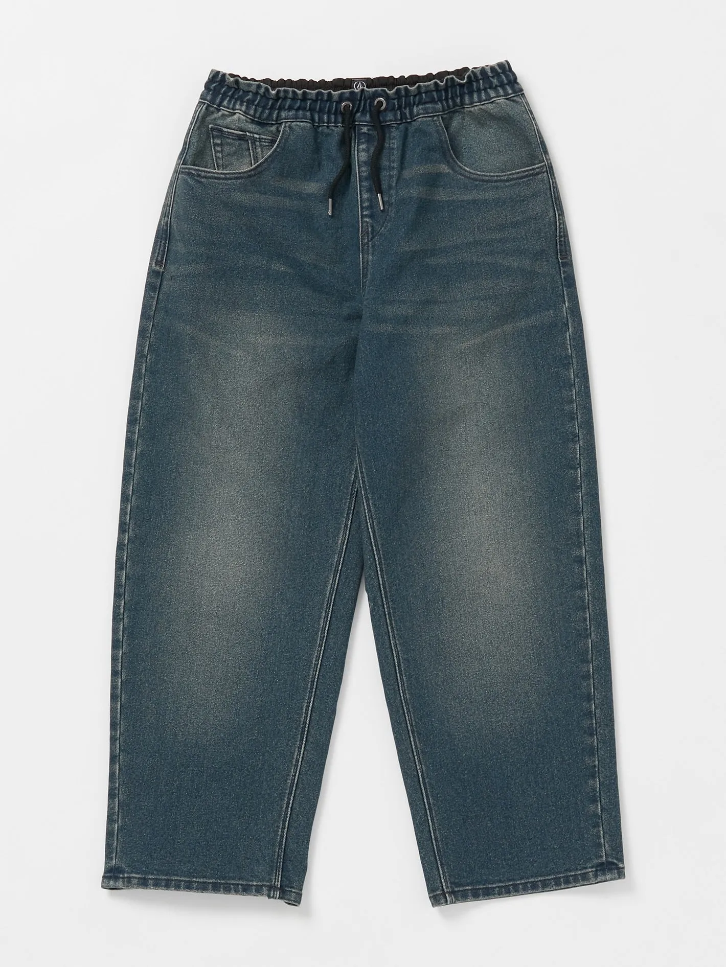 Big Boys Freazy Loose Elastic Waist Jeans - Biarritz Blue