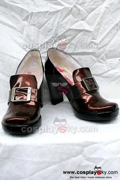 Black Butler Ciel Cosplay Shoes Brwon Custom-Made