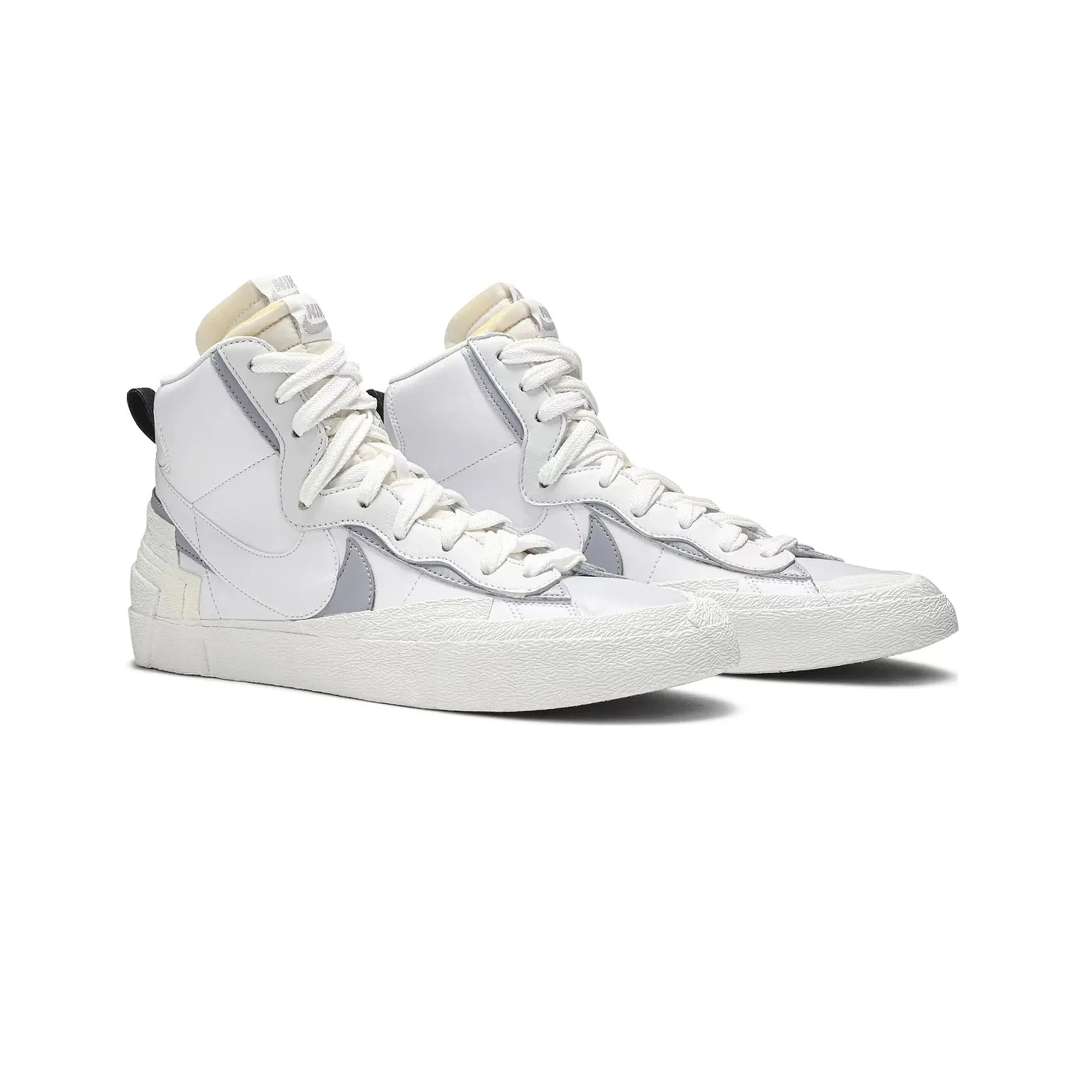 Blazer Mid x Sacai 'White Grey' (New)