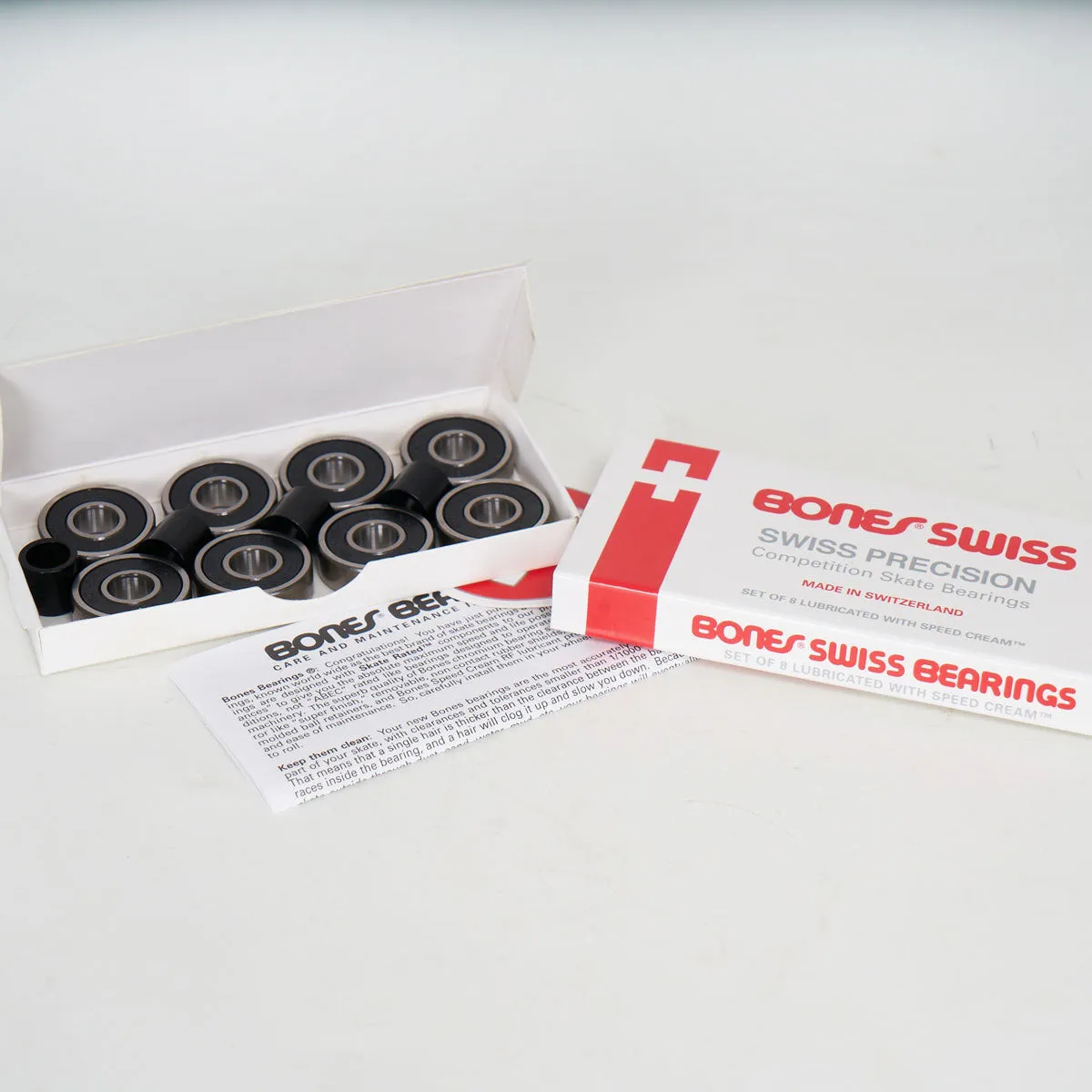 Bones Swiss 608 Orignal Bearings - 8 Set