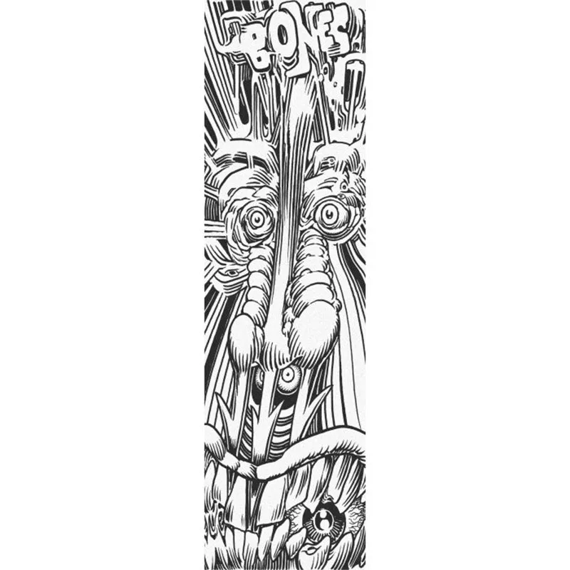 BONES WHEELS 9" x 33" Sheet Forest Face Skateboard Grip Tape