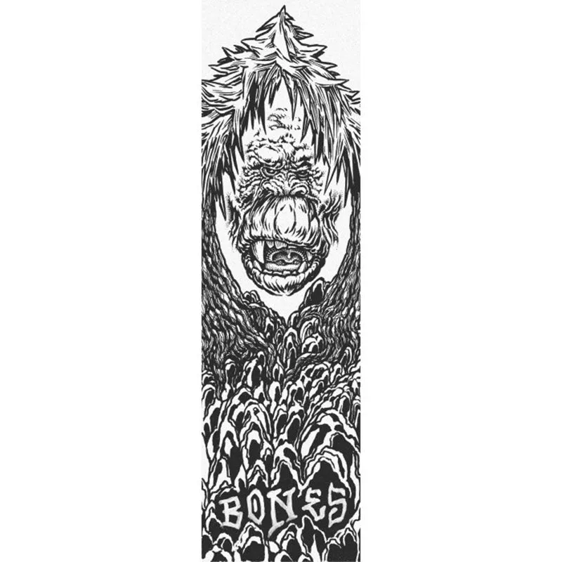 BONES WHEELS 9" x 33" Sheet Forked Skateboard Grip Tape