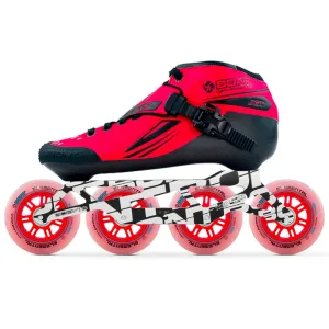 Bont Jet Unity Elemental Inline Speed Skate Package Matte Red