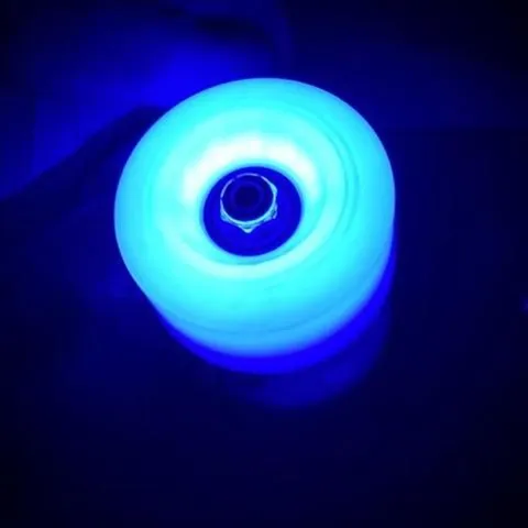 Bont Light Up Glow Tickle Blue Wheels 83A - 4 pack