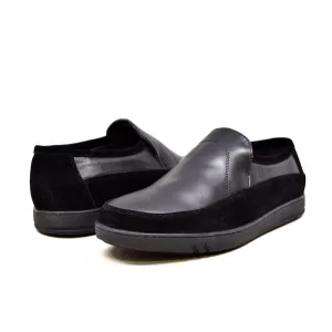 British Walkers Norwich Bally Style Men's Slip On Leather Shoes