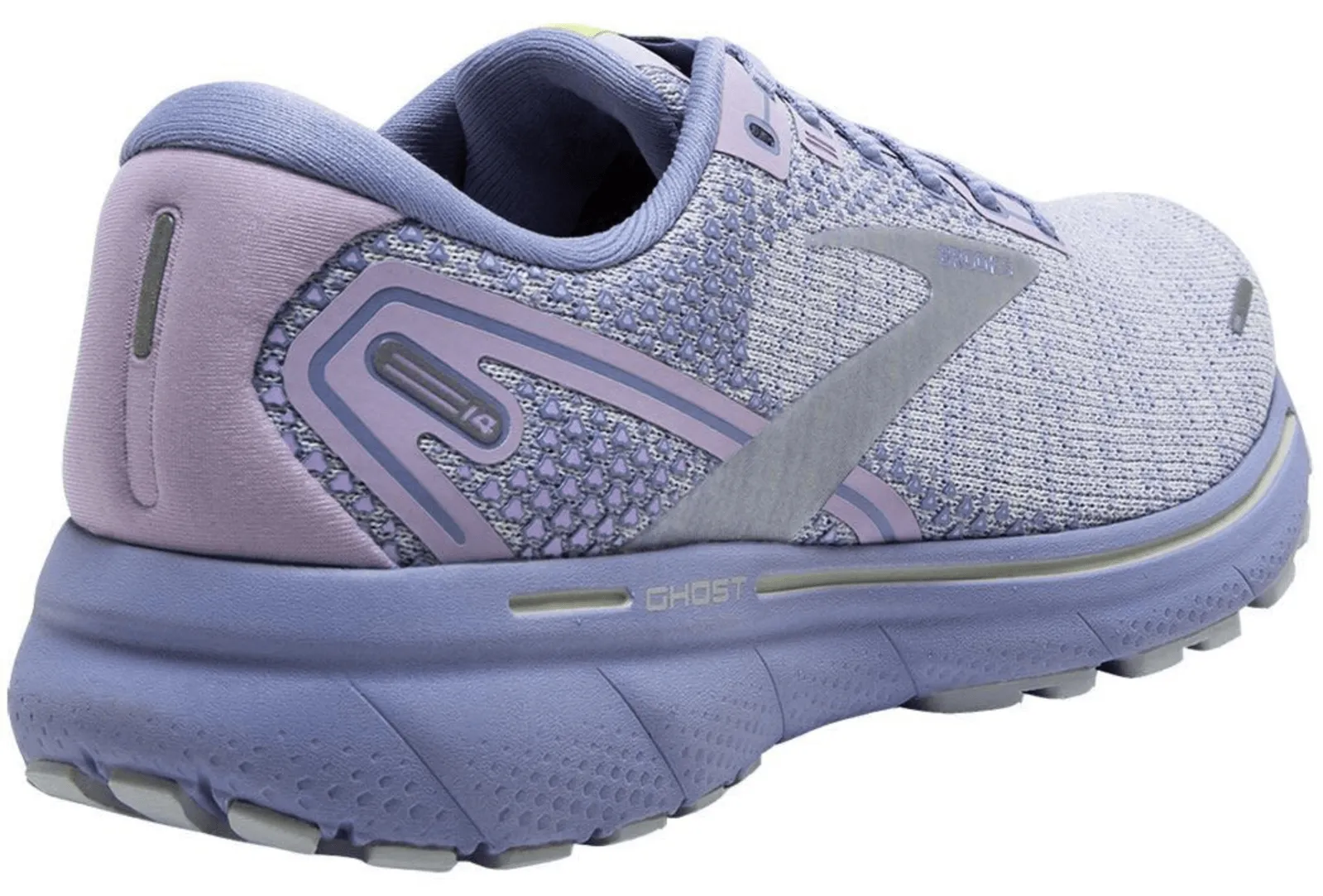 Brooks Womens Ghost 14 Road Running - Lilac/Purple/Lime